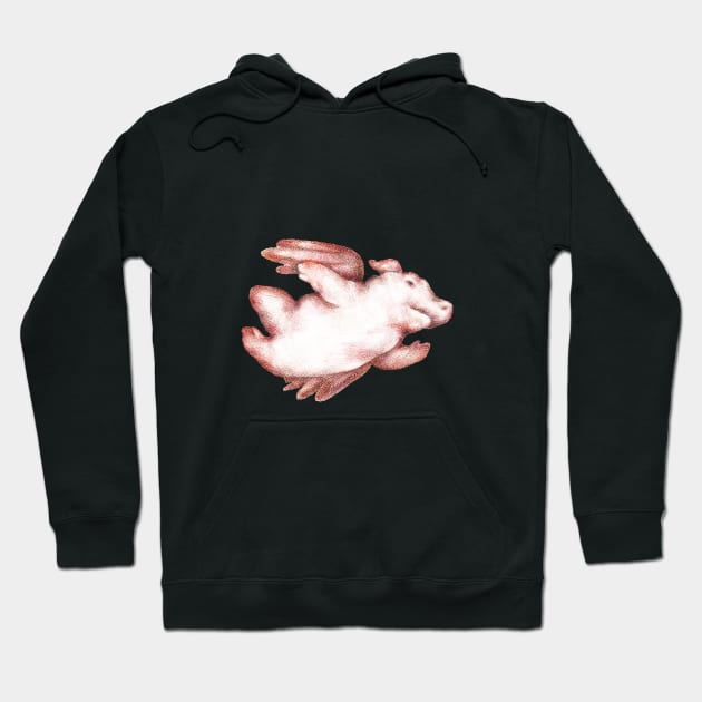 If Pigs Could Fly Hoodie by guywpencil